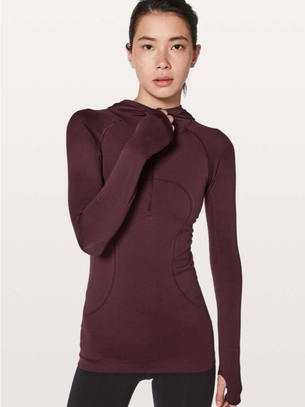 Lululemon Swiftly Tech Hooded 1/2 Zip